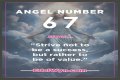 
ANGEL NUMBER 67
